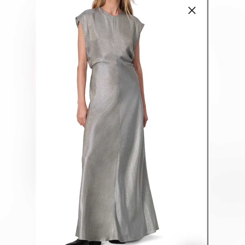 rag & bone Silver Maxi Dress
